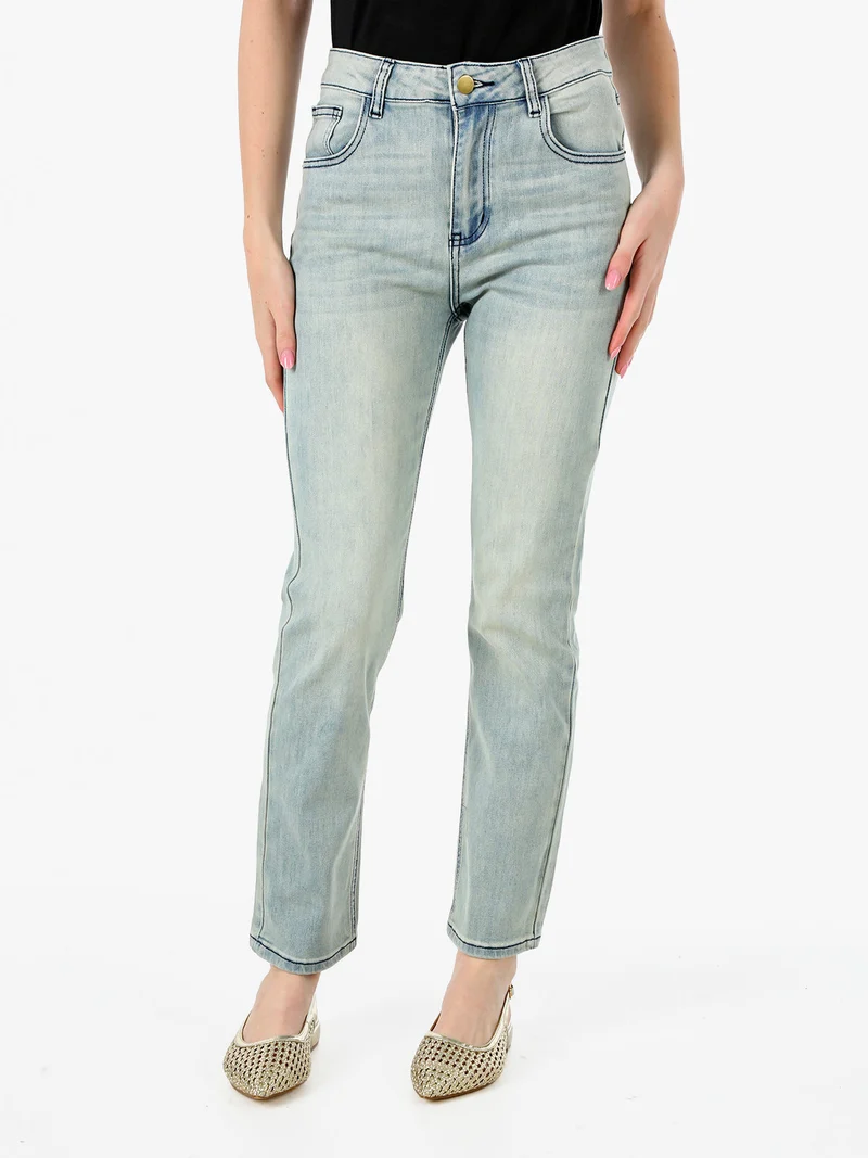 Jeans donna regular fit a gamba dritta - jeans