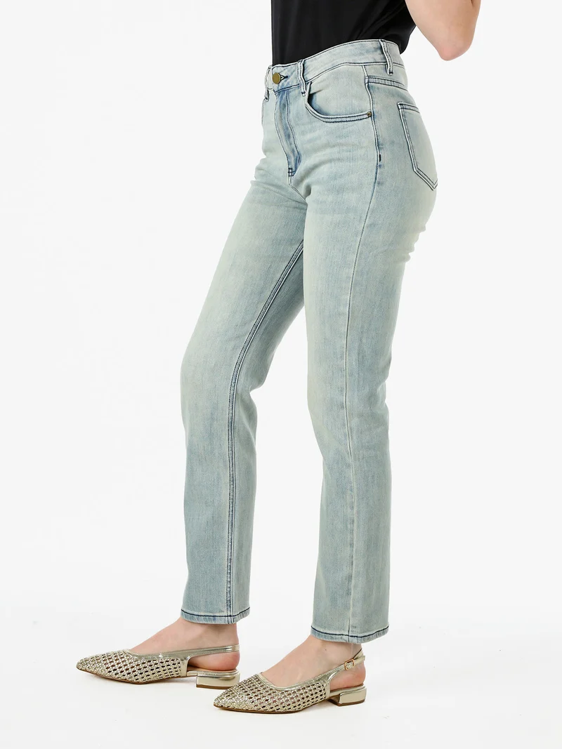 Jeans donna regular fit a gamba dritta - jeans
