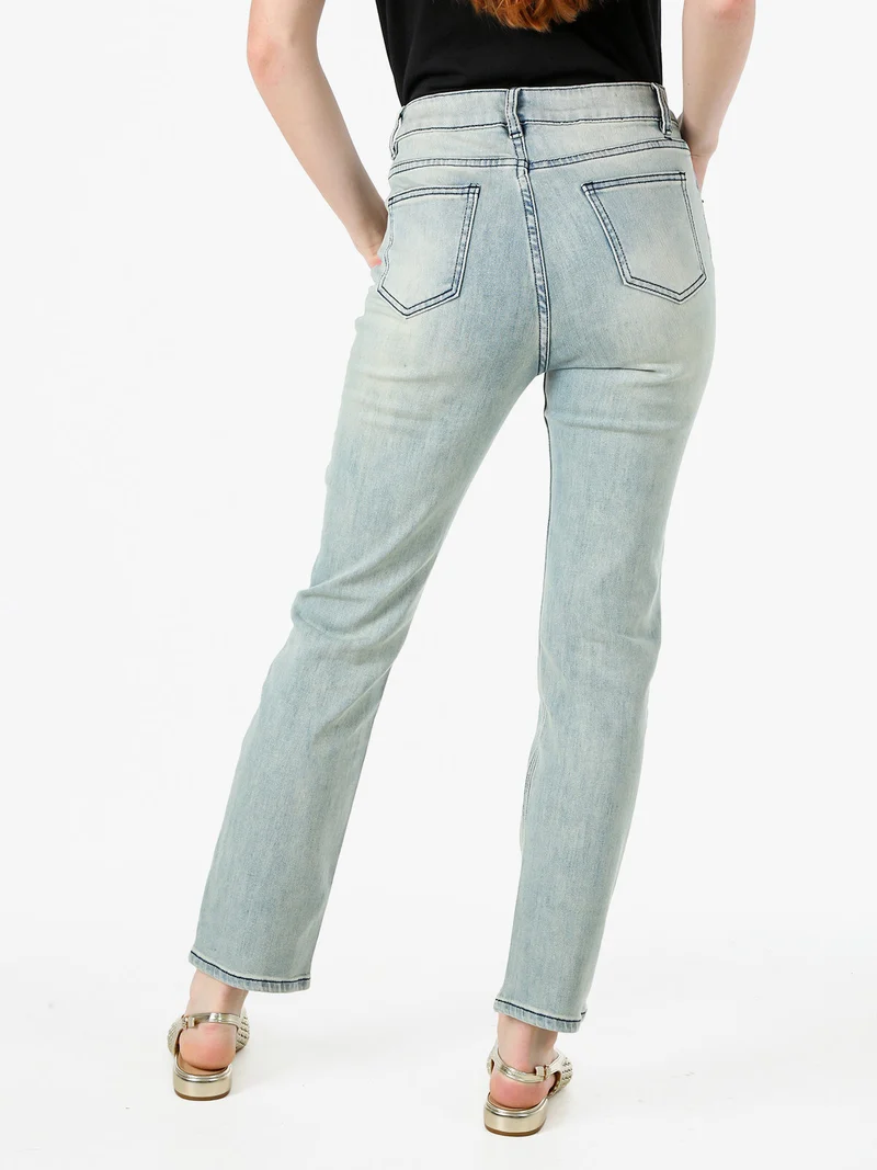 Jeans donna regular fit a gamba dritta - jeans