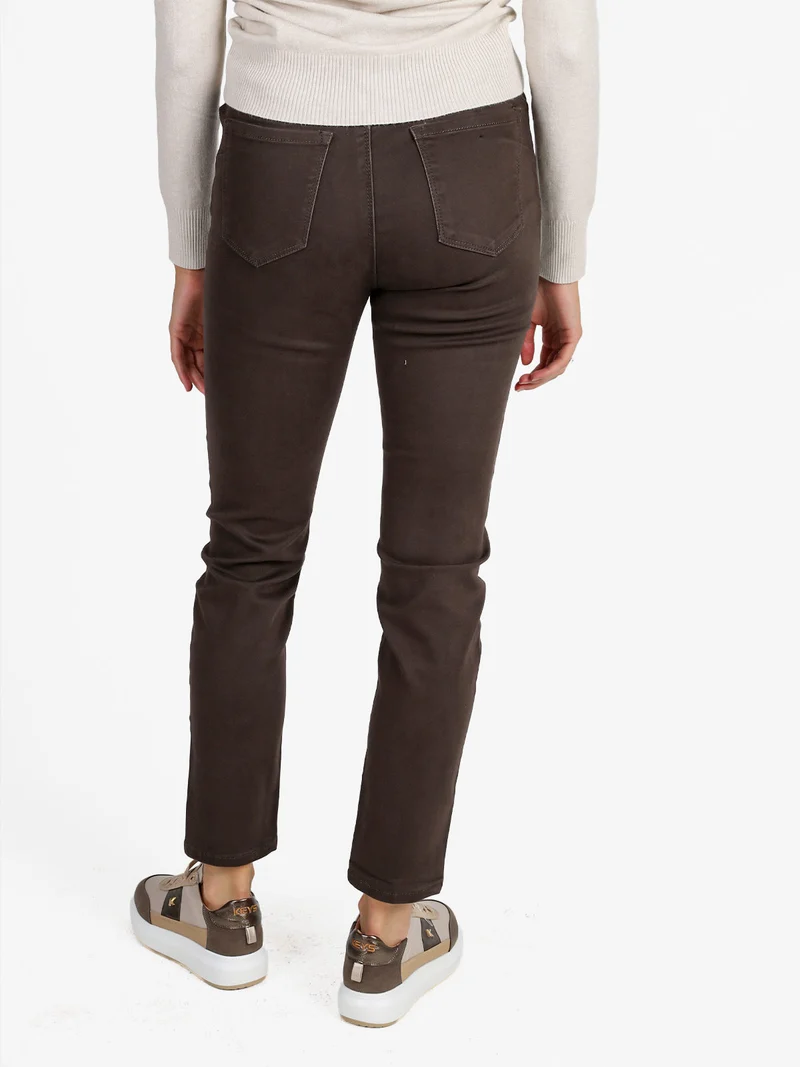 Pantaloni donna regular fit - moro