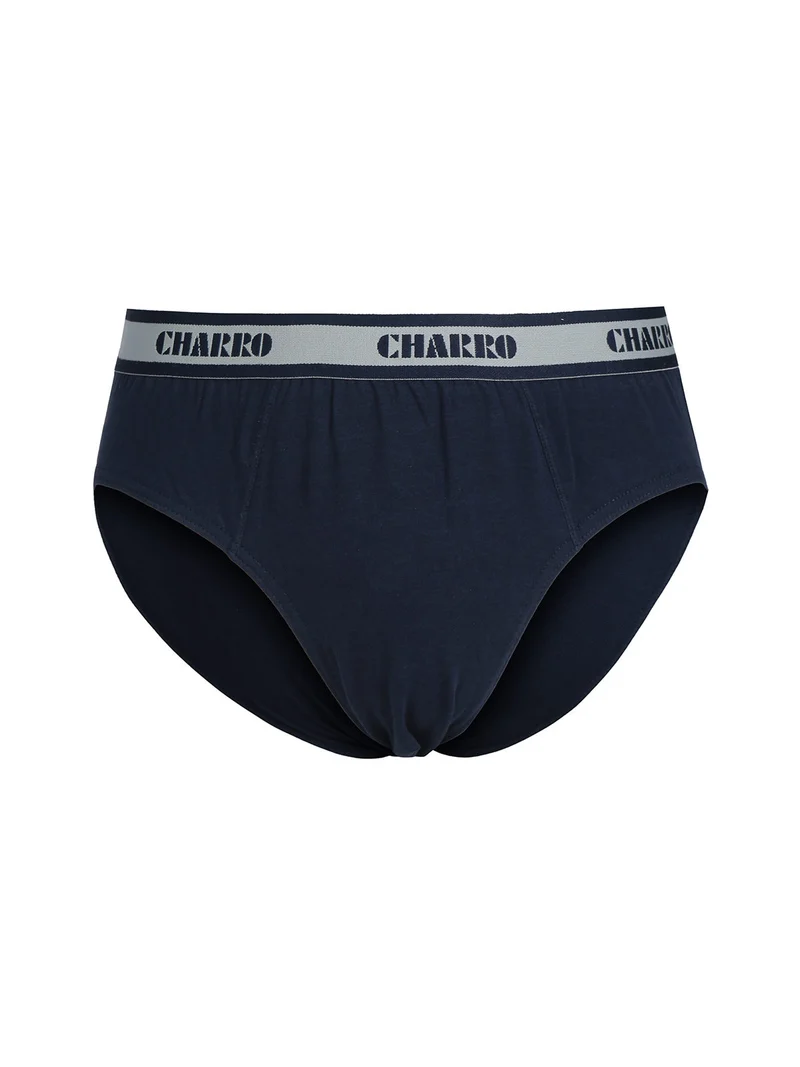 Slip da uomo in tinta unita - blu scuro