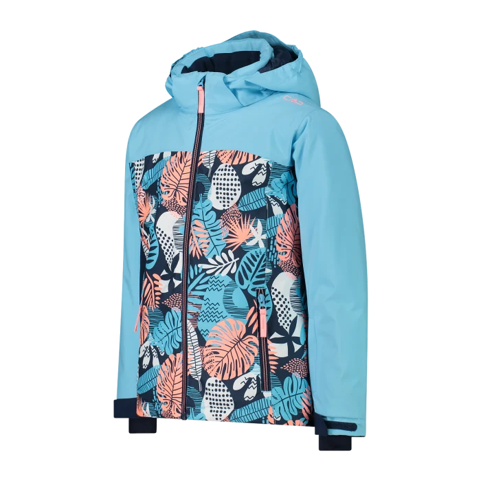 CMP Kinder Jacke KID G JACKET SNAPS HOOD wasserdicht