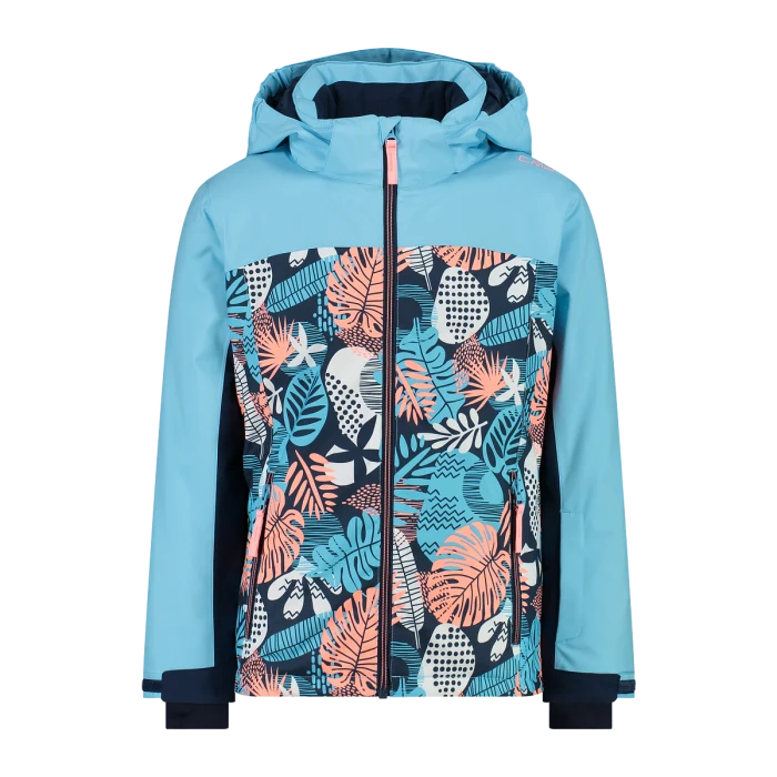 CMP Kinder Jacke KID G JACKET SNAPS HOOD wasserdicht