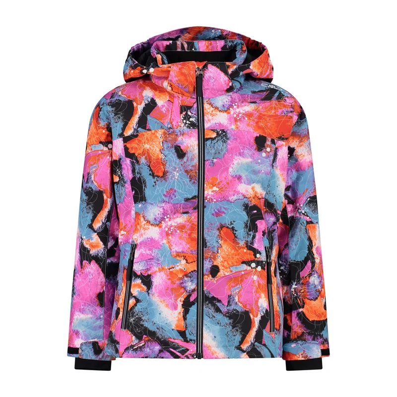 CMP Kinder Jacke KID G JACKET SNAPS HOOD wasserdicht