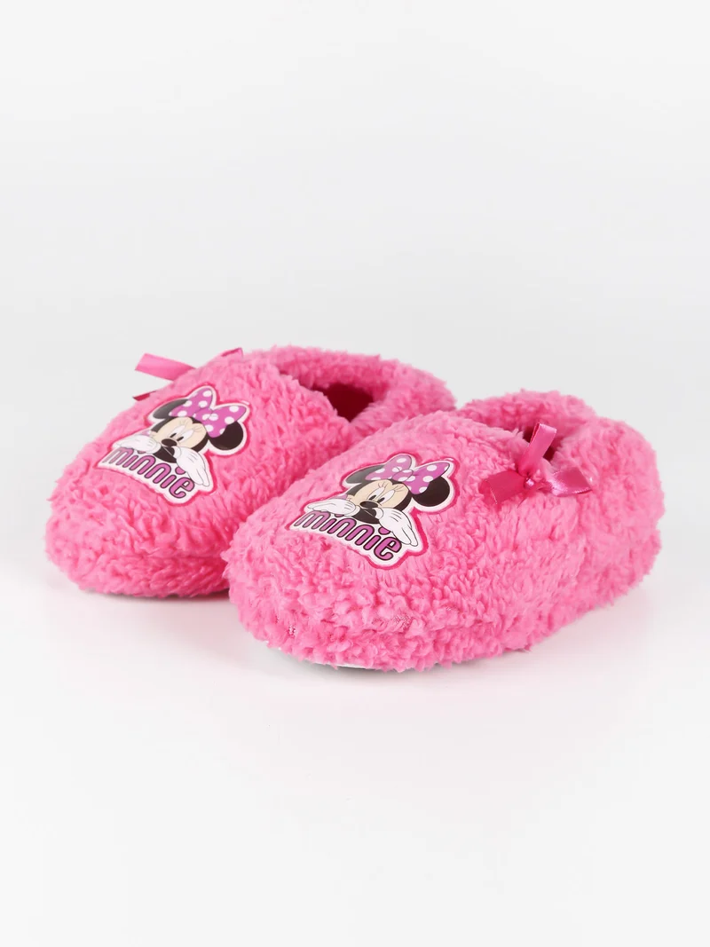 Minnie pantofole basse da bambina - fucsia