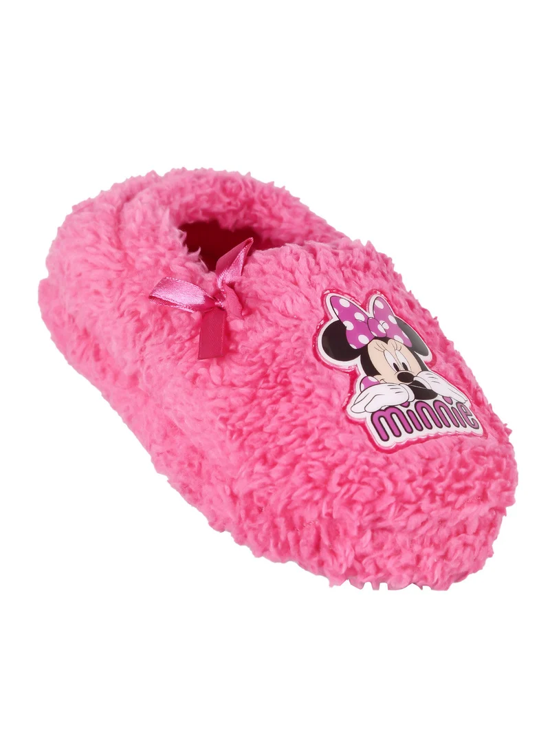 Minnie pantofole basse da bambina - fucsia