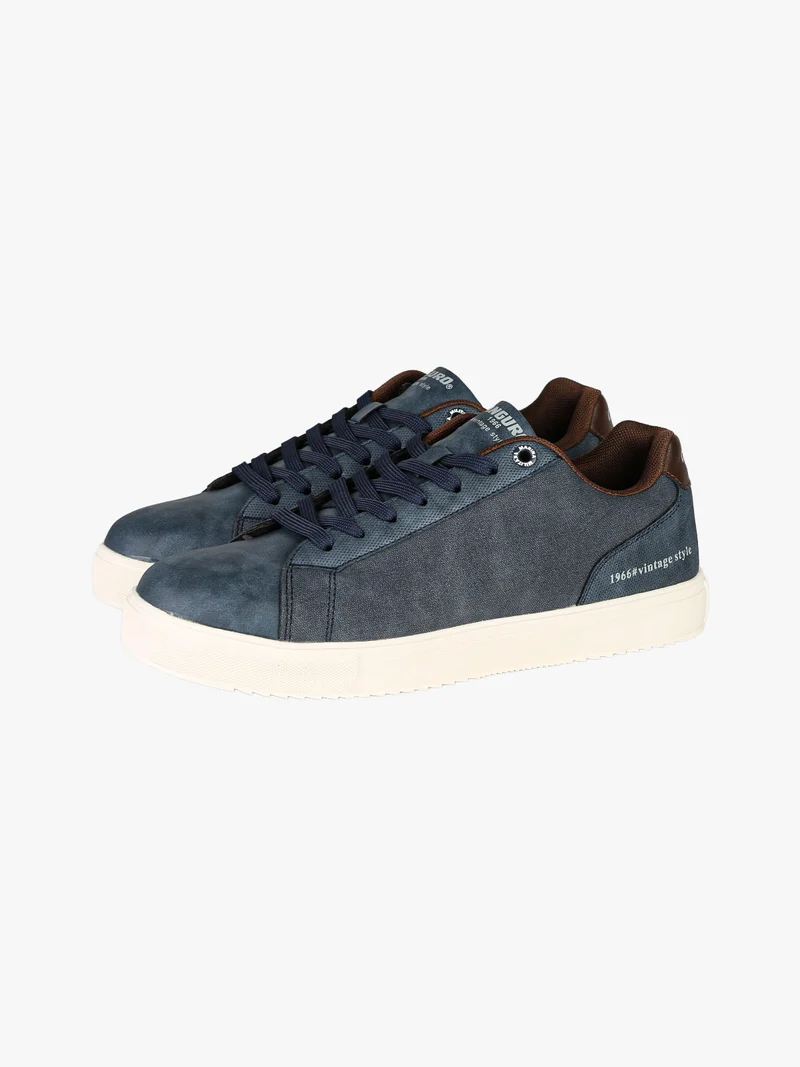 Sneakers basse da uomo - blu scuro