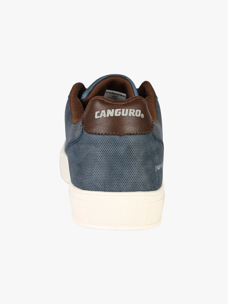 Sneakers basse da uomo - blu scuro
