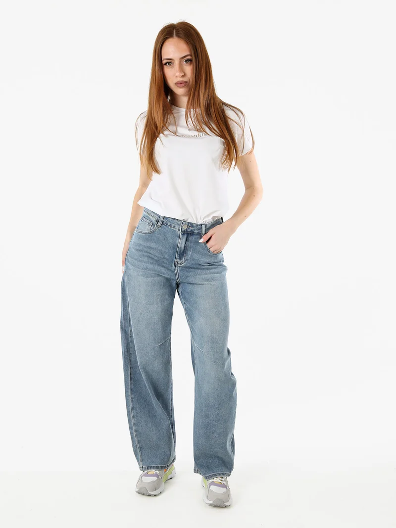 Jeans barrel da donna - jeans