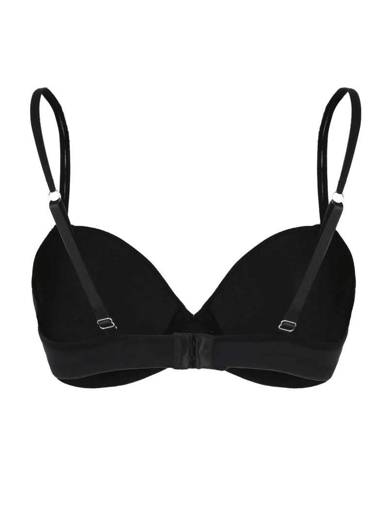 LUNA Reggiseno imbottito con ferretto COPPA B - nero