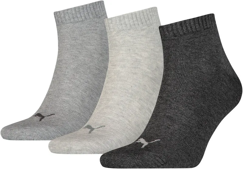 PUMA Plain Sneaker Trainer Socken 3er-Pack