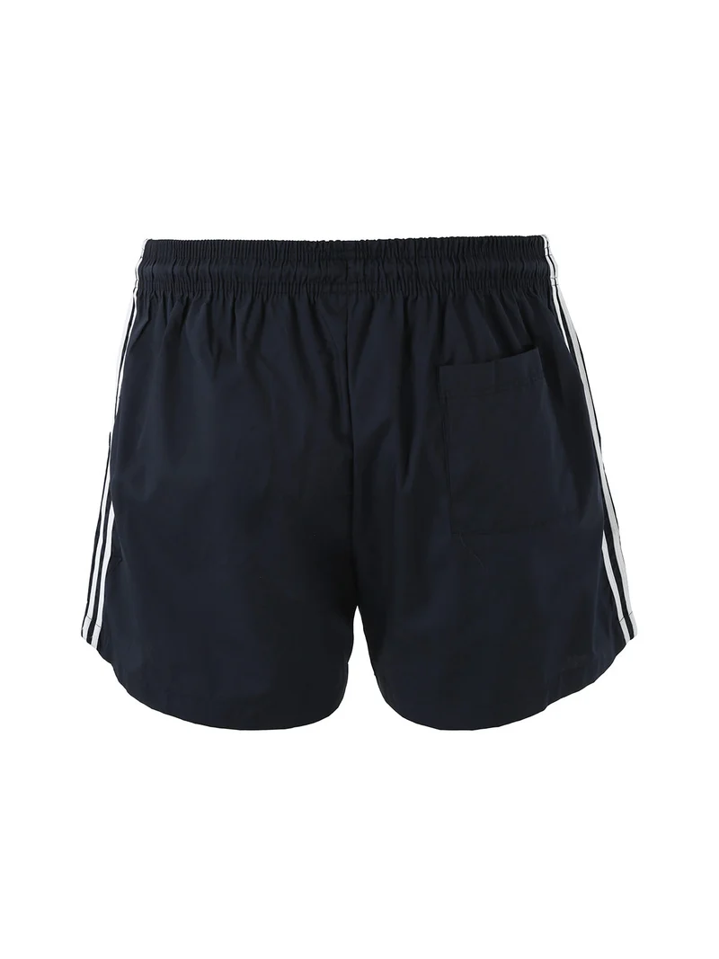 Bermuda da uomo con coulisse - blu scuro