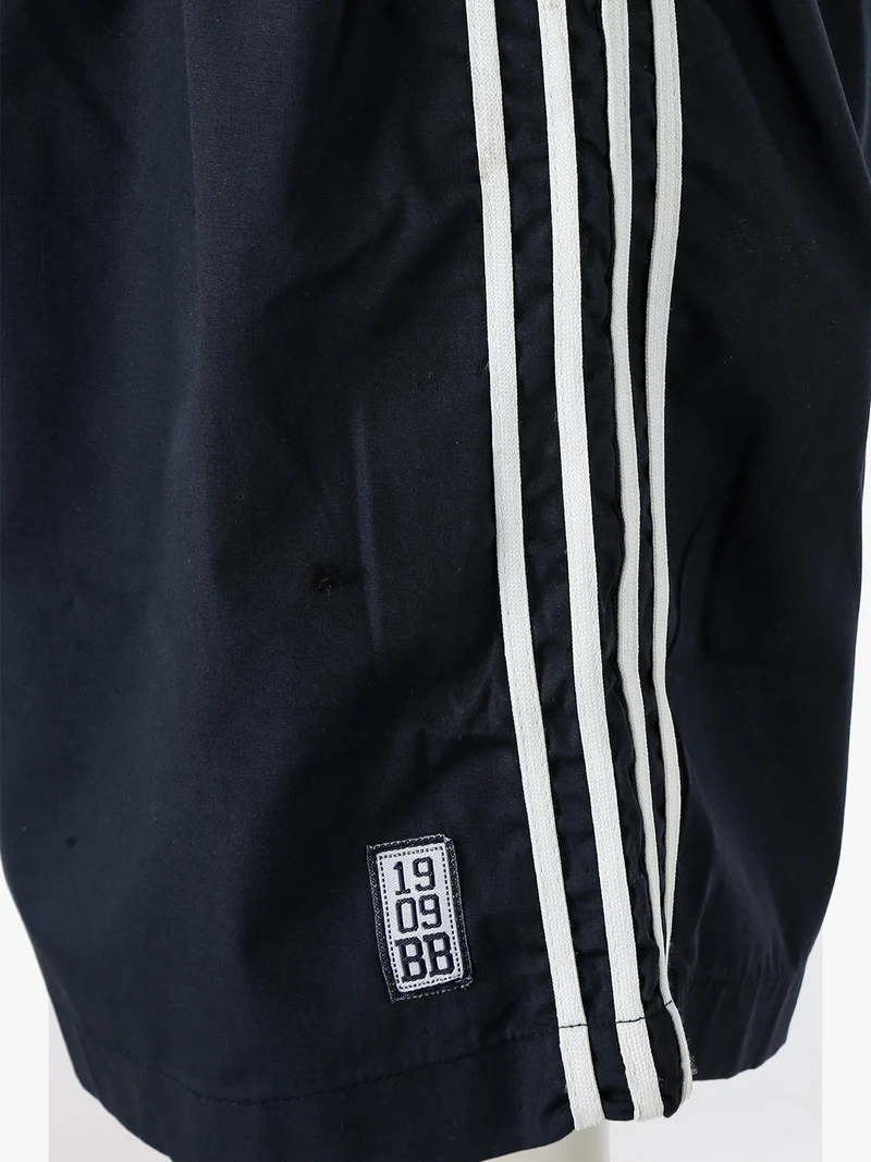 Bermuda da uomo con coulisse - blu scuro