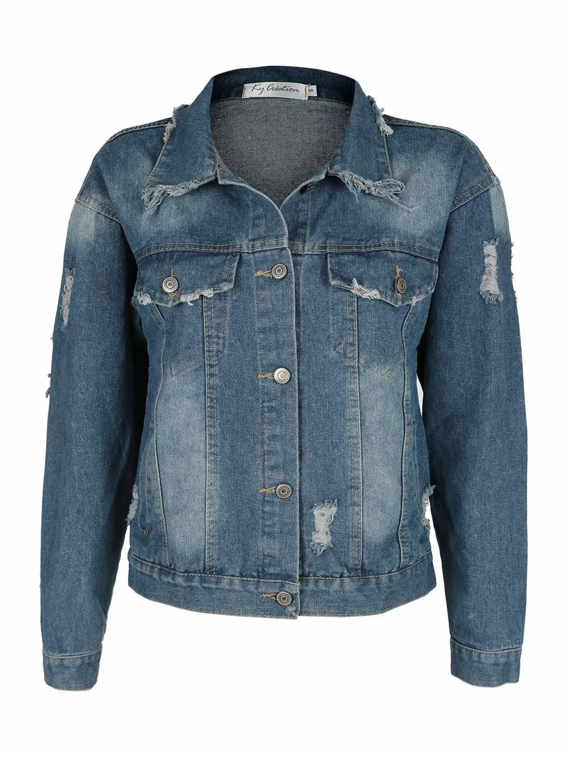 Giacca in jeans oversize donna - jeans
