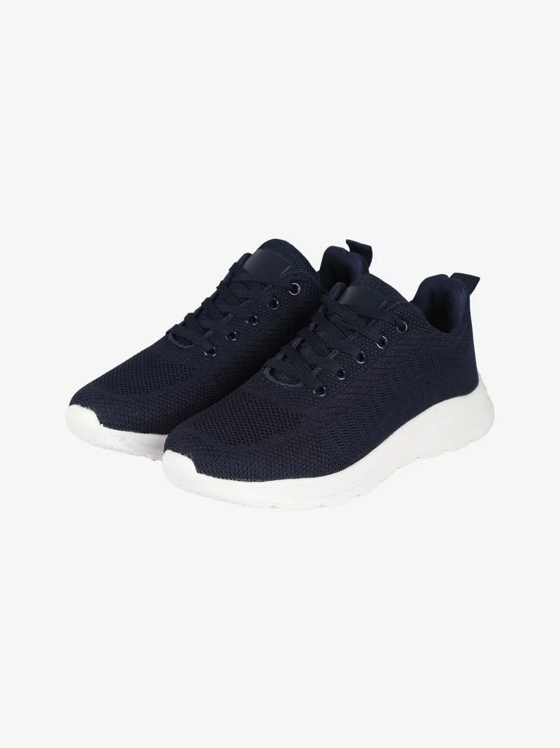 Sneakers donna sportive stringate - blu scuro