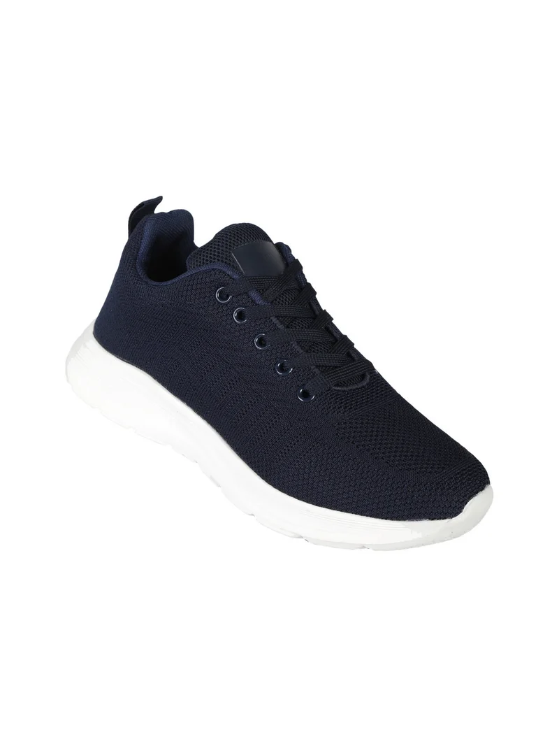 Sneakers donna sportive stringate - blu scuro