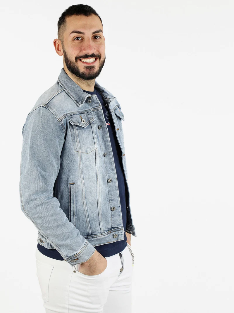 Giacca in jeans da uomo - jeans