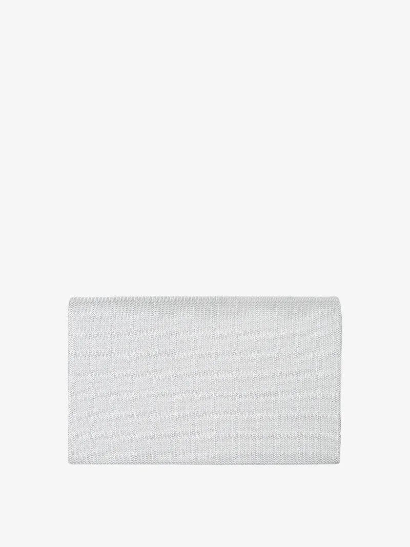 Pochette da donna elegante con brillantini - argento