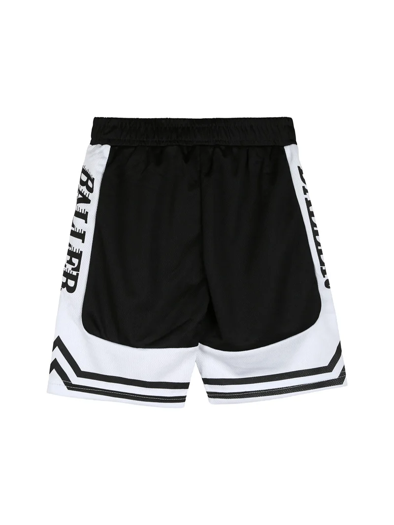 Bermuda sportivi da bambino - nero