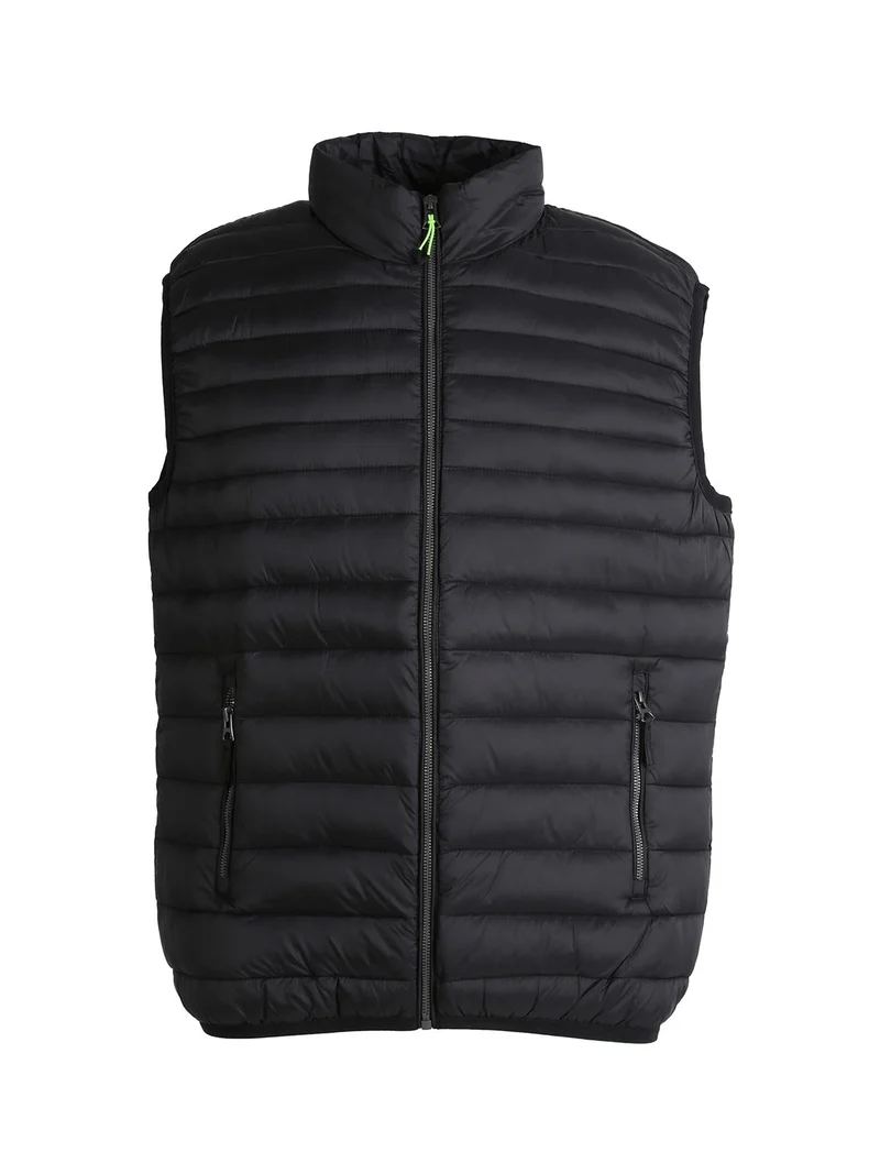 Gilet da uomo imbottito - nero