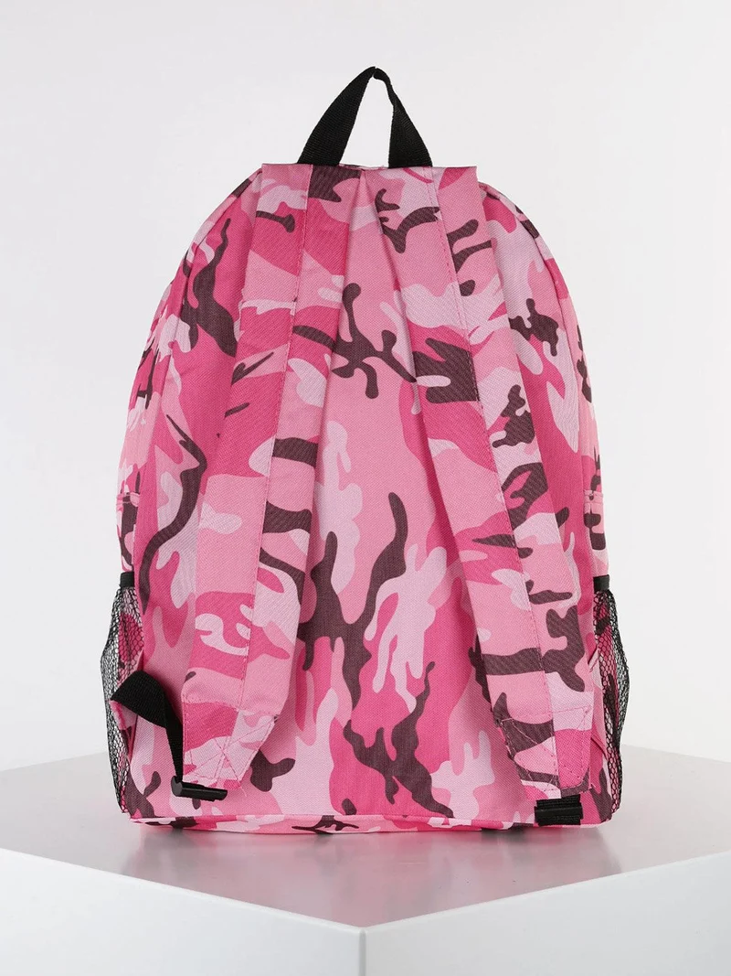 Zaino militare in tessuto - rosa