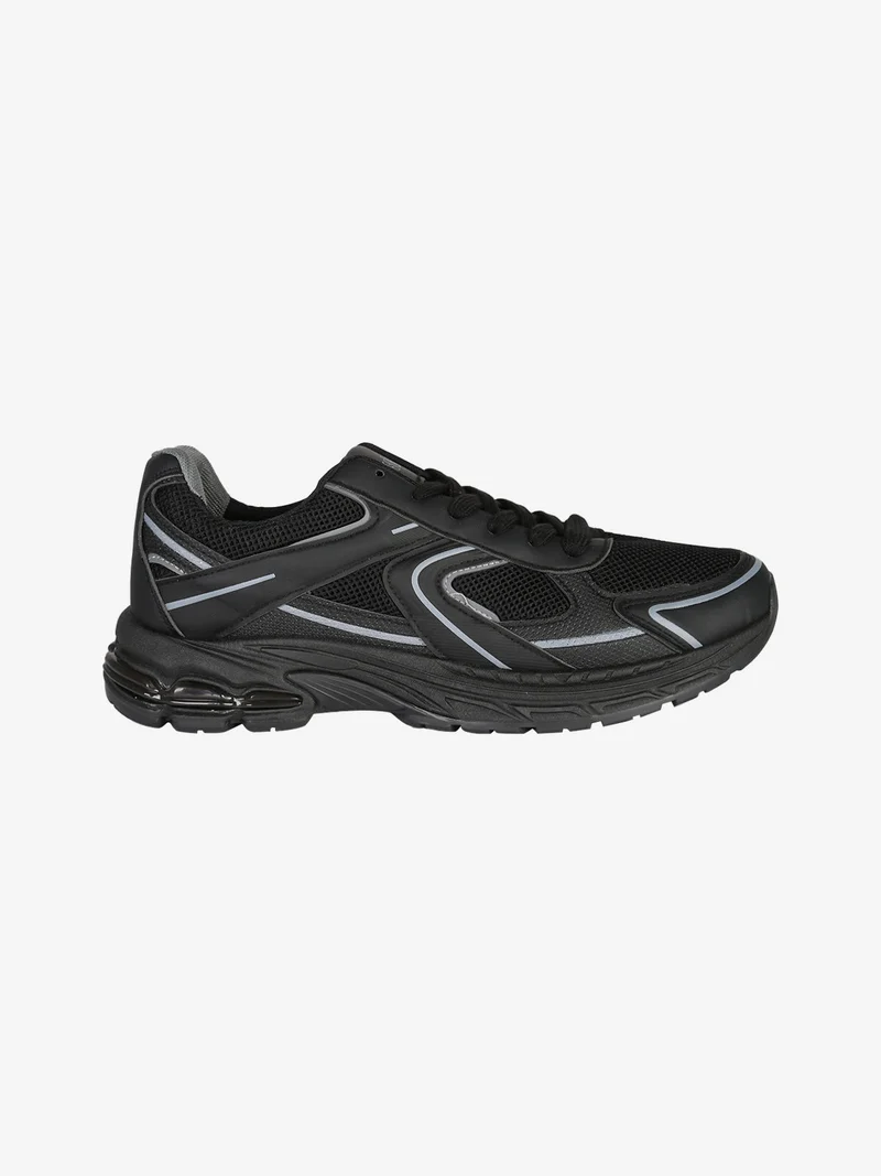 Sneakers sportive da uomo - nero