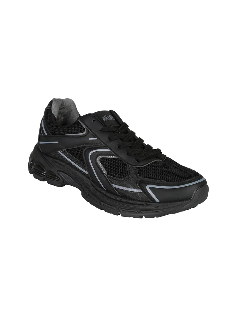 Sneakers sportive da uomo - nero