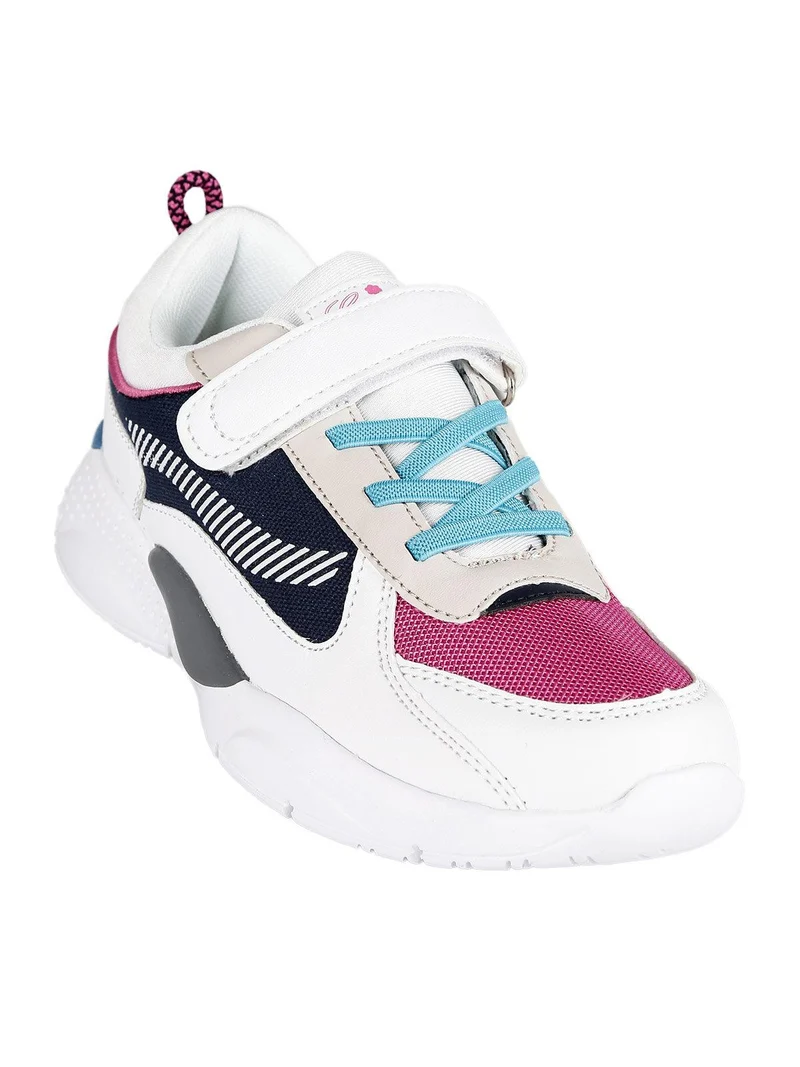 Scarpe sportive bambina con strappo GD21522 - bianco