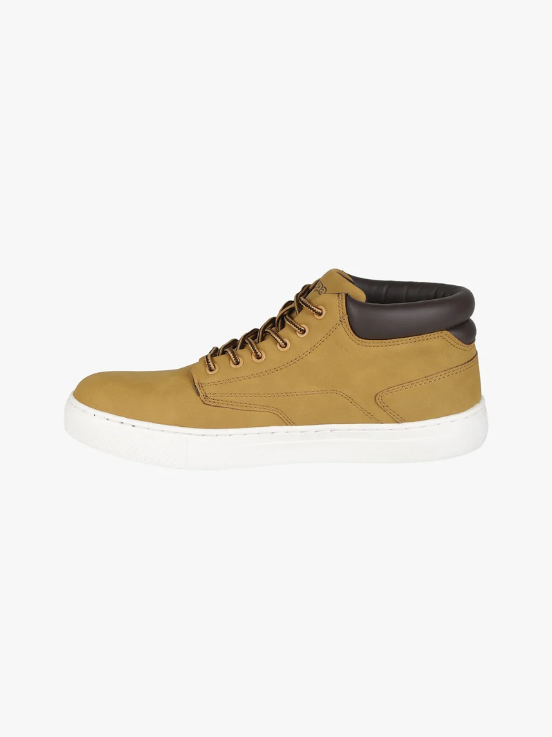 LOGO FINEGAN Sneakers stringate da uomo - senape