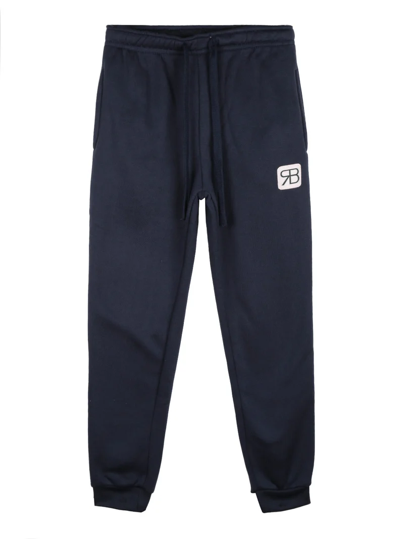 Pantaloni tuta felpati da bambina - rosa