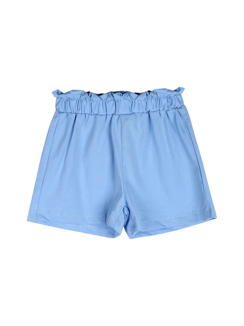 Completo corto da neonata con t-shirt e shorts - rosa