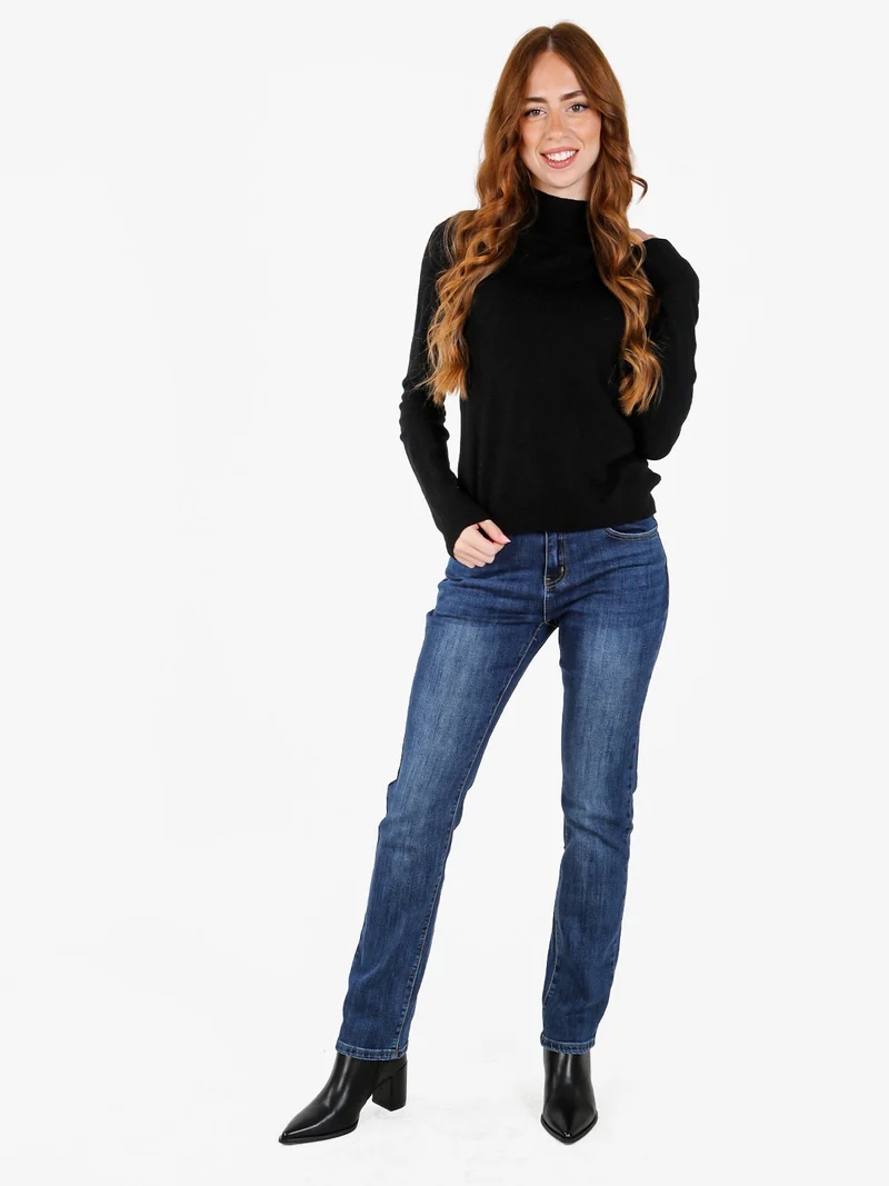 Jeans donna a gamba dritta - jeans