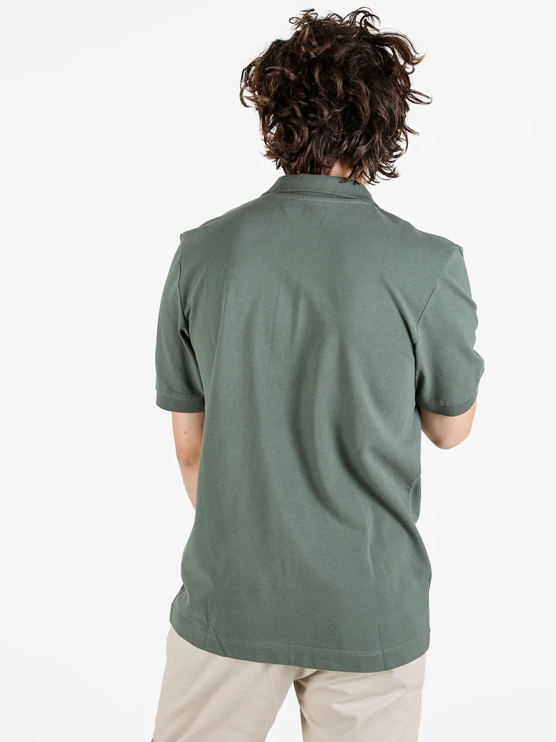 Kappa Polo da uomo in cotone a manica corta con logo
