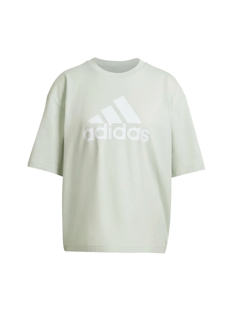 HK0508 T-shirt donna modello oversize - verde chiaro