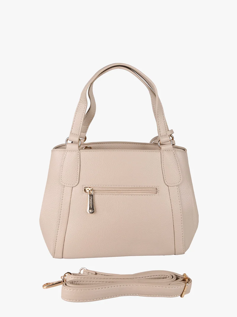 Borsa donna mini tote in ecopelle - khaki