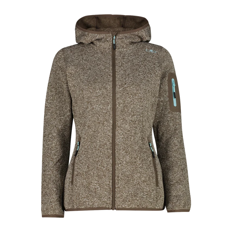 CMP Woman Jacket Fix Hood Fleecejacke Damen