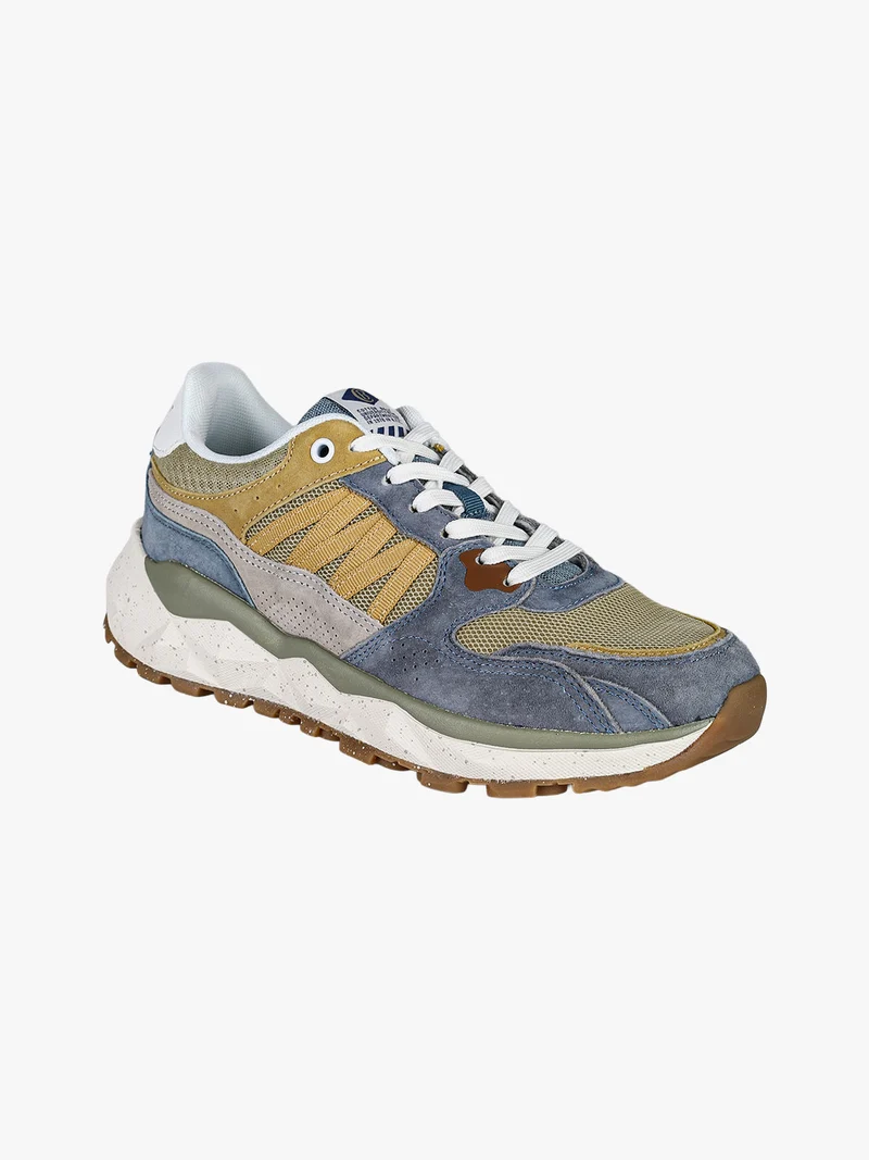 Sneakers da uomo stringate - azzurro