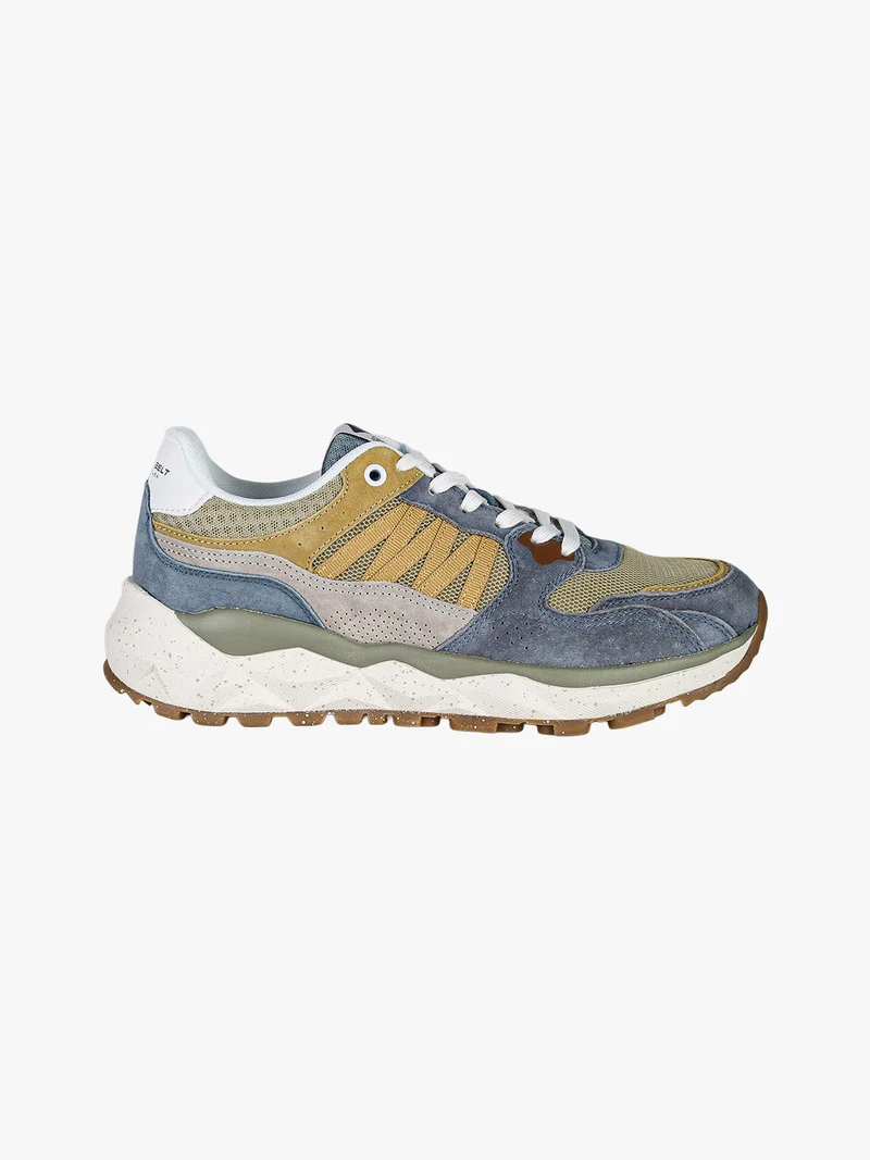 Sneakers da uomo stringate - azzurro