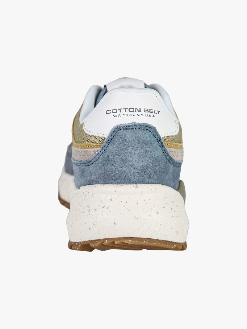 Sneakers da uomo stringate - azzurro