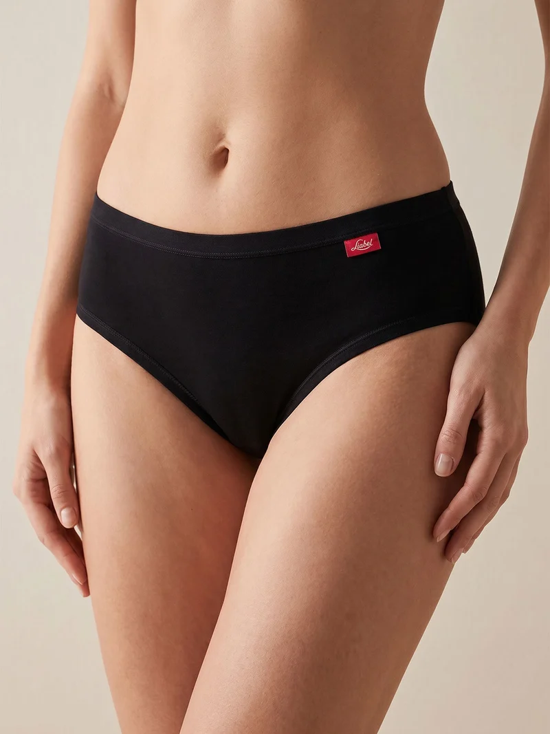 L723 midi Slip donna - nero