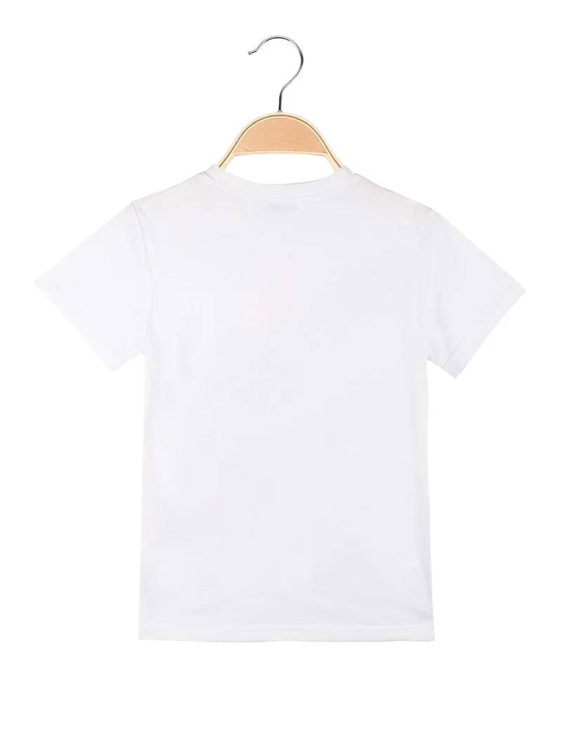 T-shirt bambino con stampa - bianco