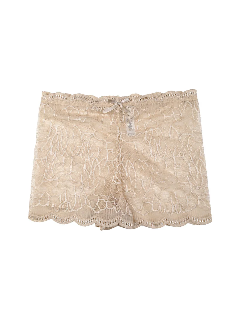 Culotte da donna in pizzo - beige