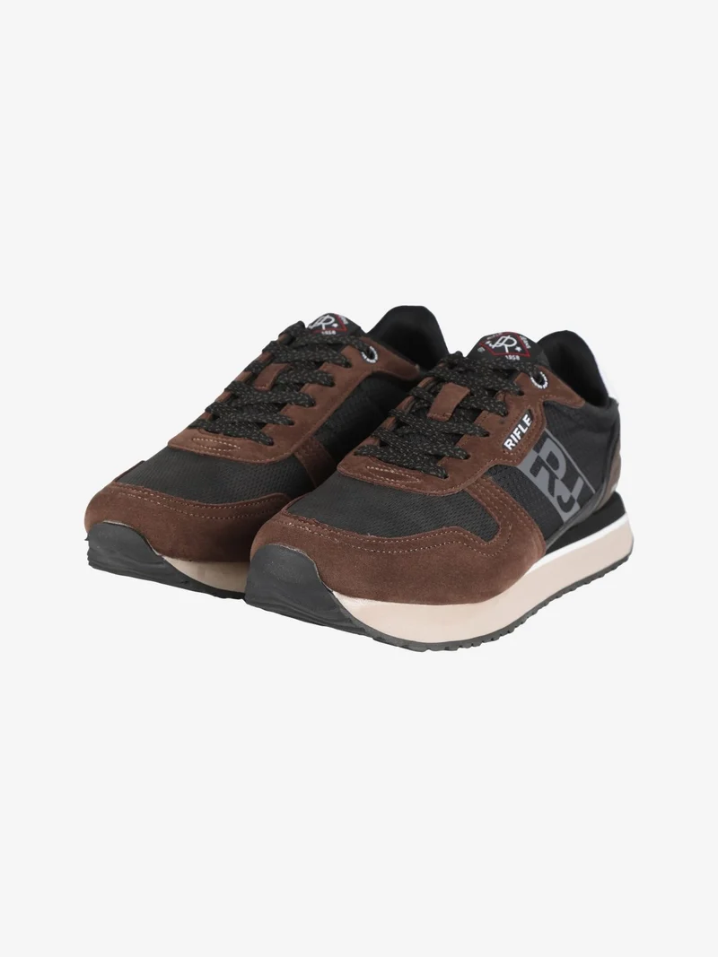 EVARAGE Sneakers stringata da uomo - marrone
