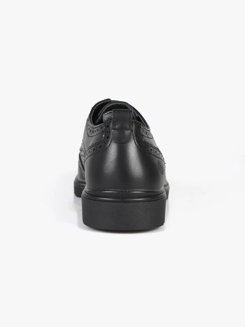 Francesine stringate da uomo - nero