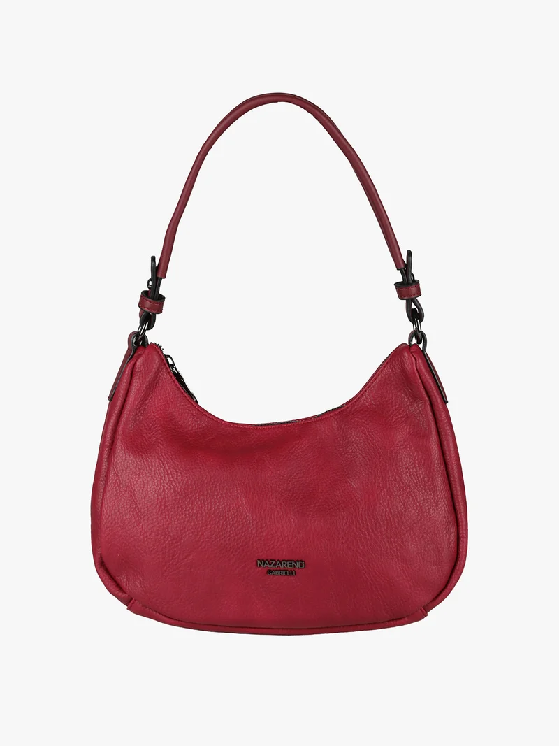 Borsa mini hobo da donna - rosso