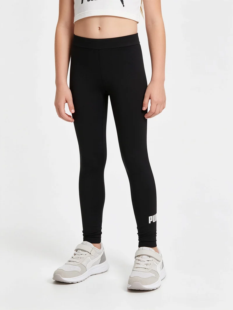 ESS Logo Leggings sportivi da ragazza - nero