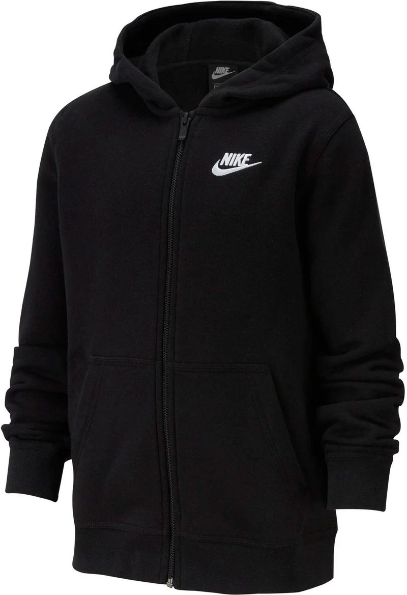 NIKE Kinder Full-Zip Kapuzenjacke Blau