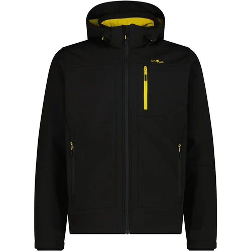 CMP Herren Softshelljacke mit Kapuze, wasserdicht & atmungsaktiv