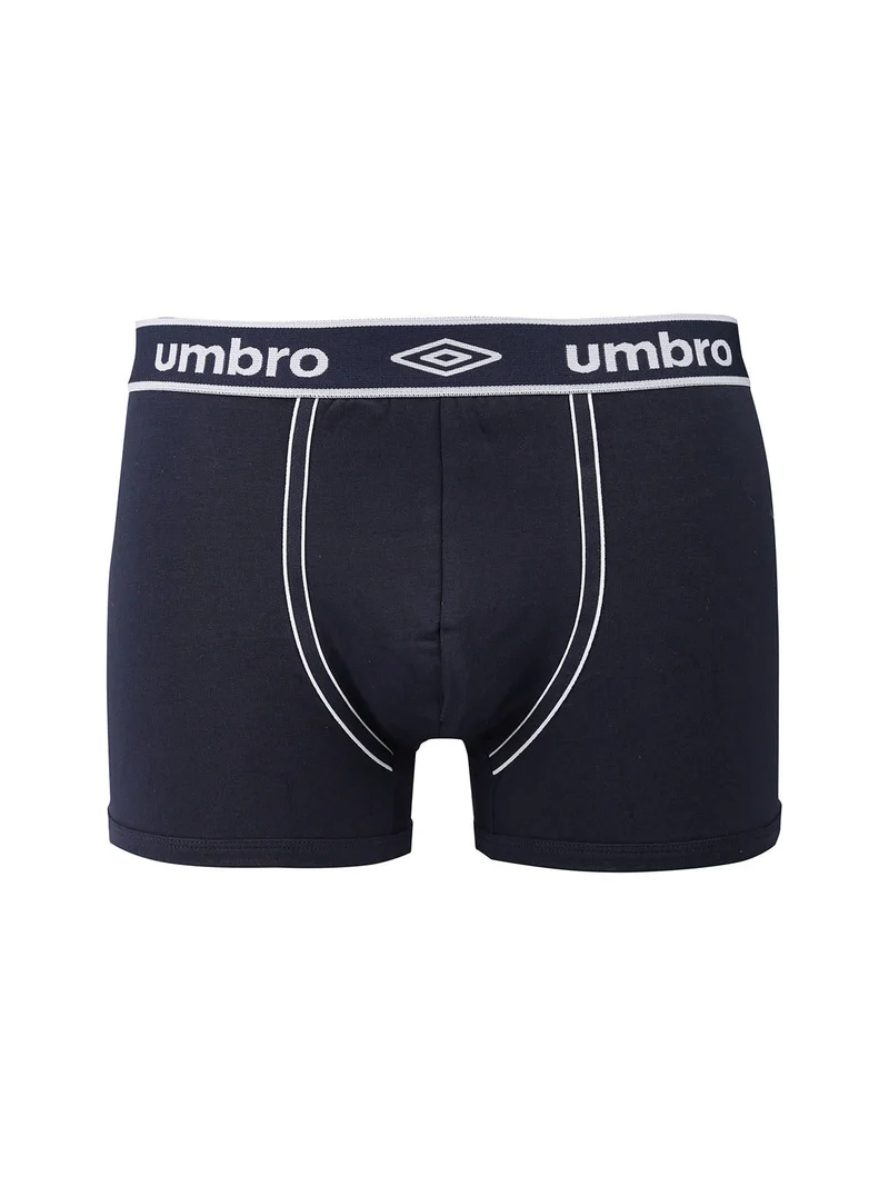 Boxer da uomo tinta unita - blu scuro