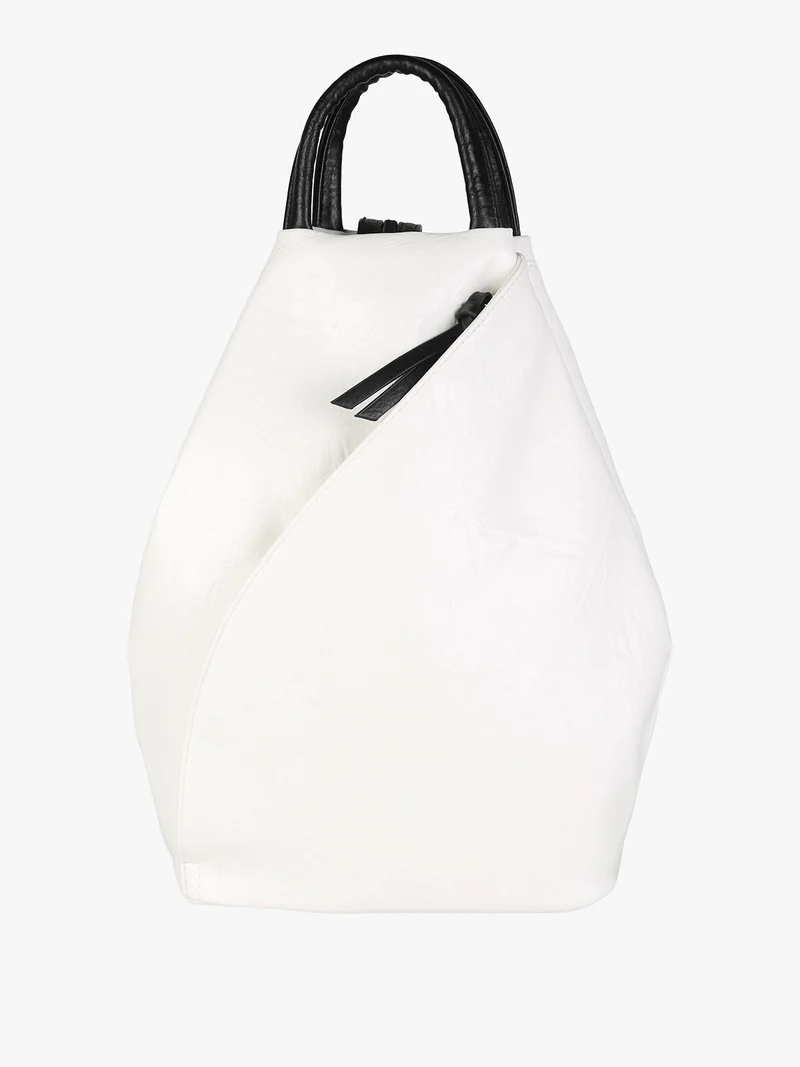 Zaino da donna in ecopelle - bianco
